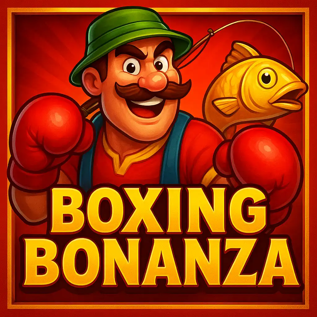 Big Bass Boxing Bonus Round slot artwork glowing with magical energy