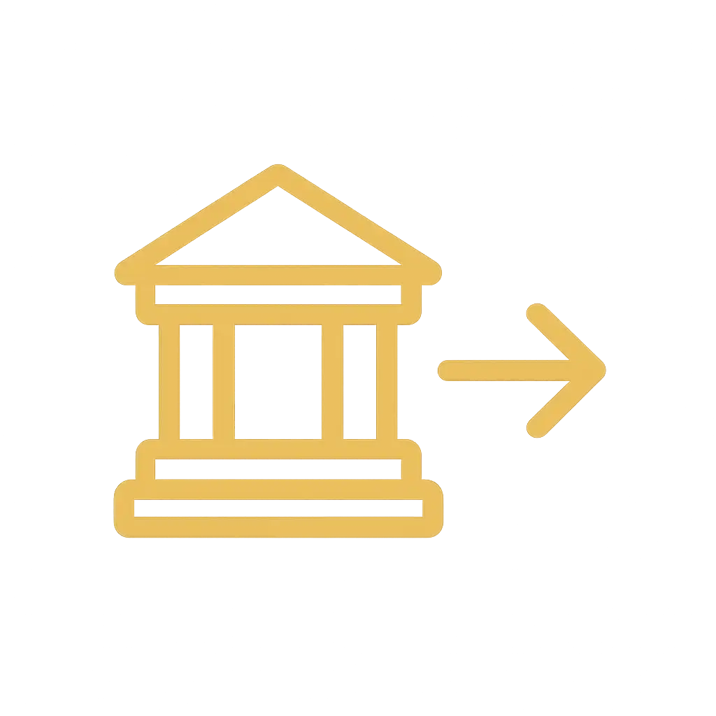 Bank transfer icon