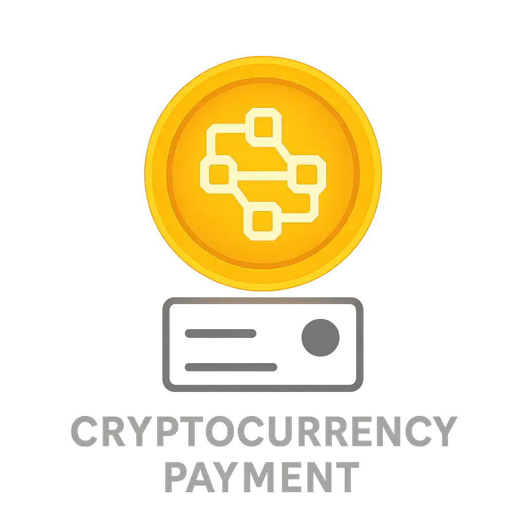 Crypto payments icon